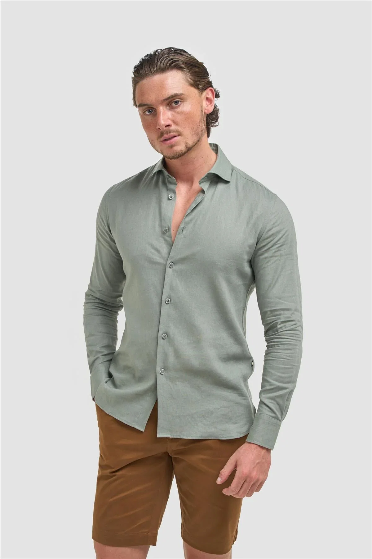 Image of Matera Sage Shirt