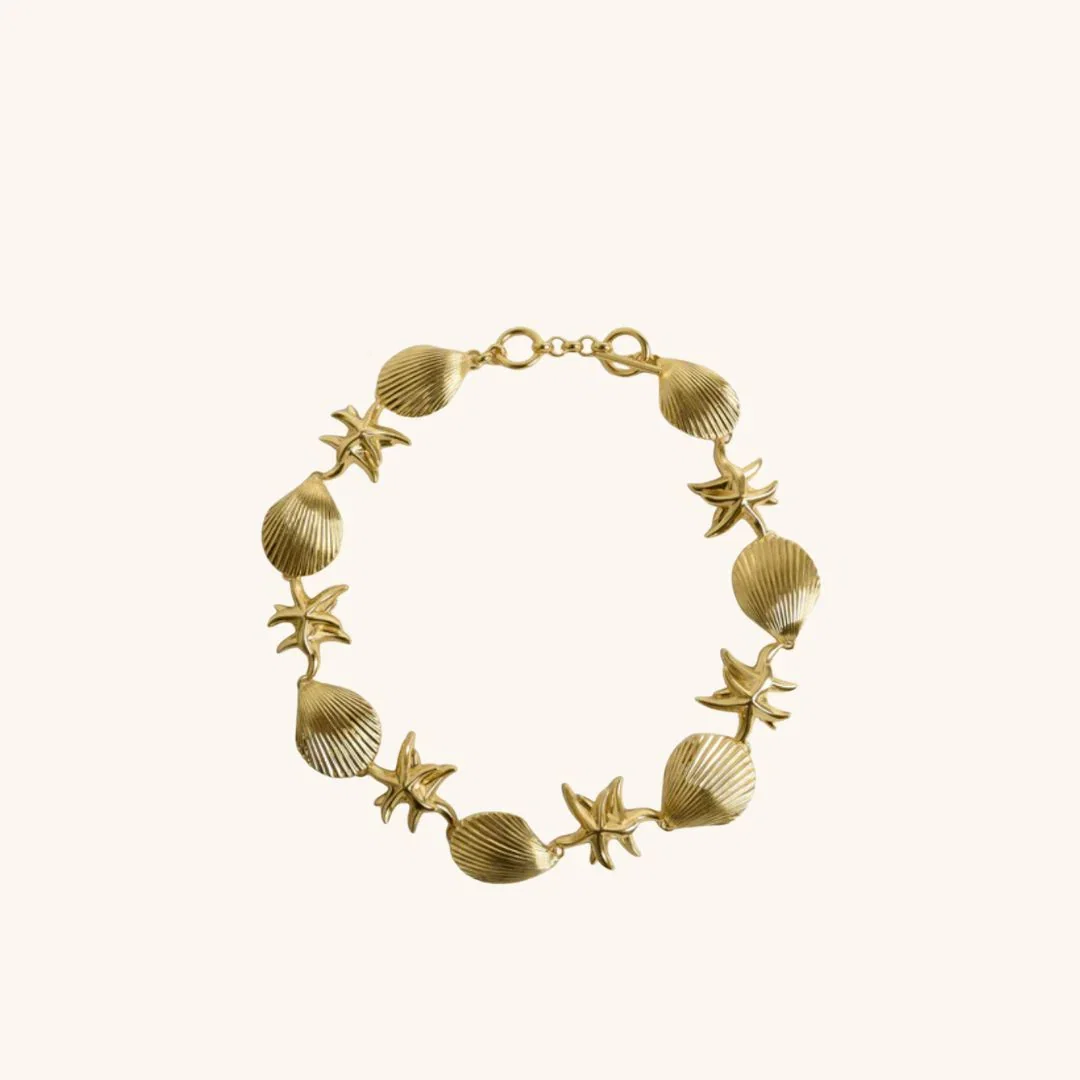 Image of Shell and Starfish Necklace