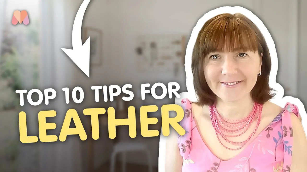 10 tips for sewing with faux leather
