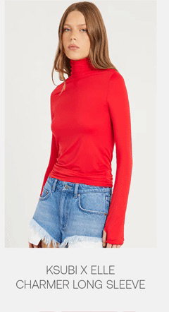 Ksubi x Elle Charmer Long Sleeve Top