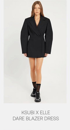 Ksubi x Elle Dare Blazer Dress