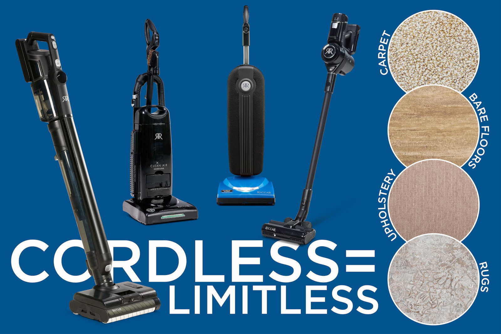Riccar Cordless Vacuums