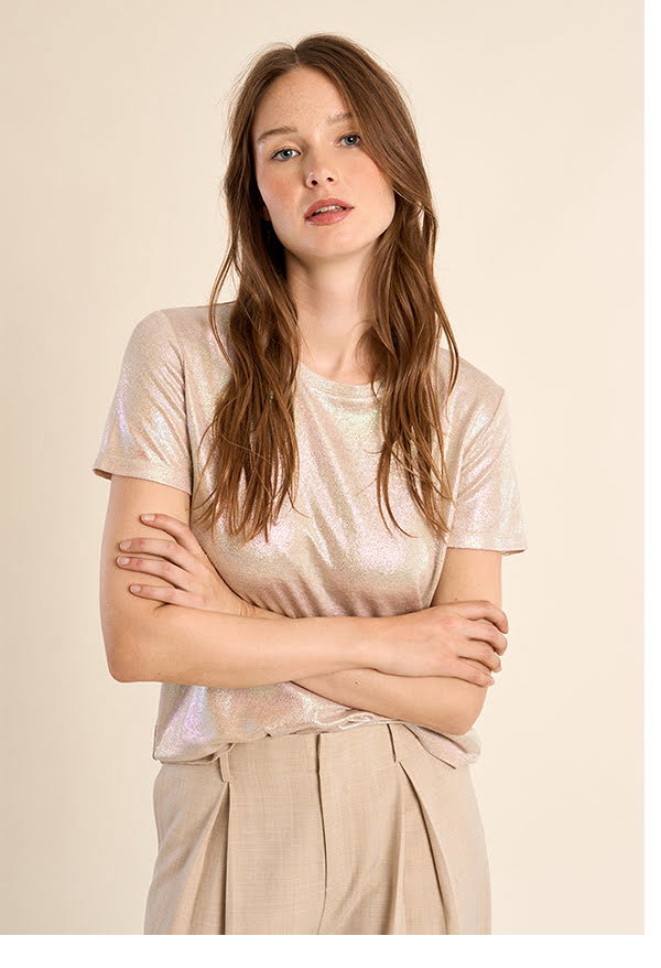 T-shirt irisé