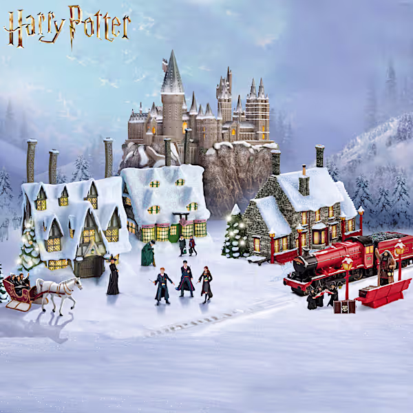 HARRY POTTER™ collection: illuminated village and free figurines