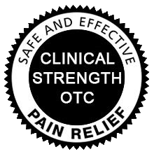 Safe and Effective Pain Relief - Clinical Strength OTC