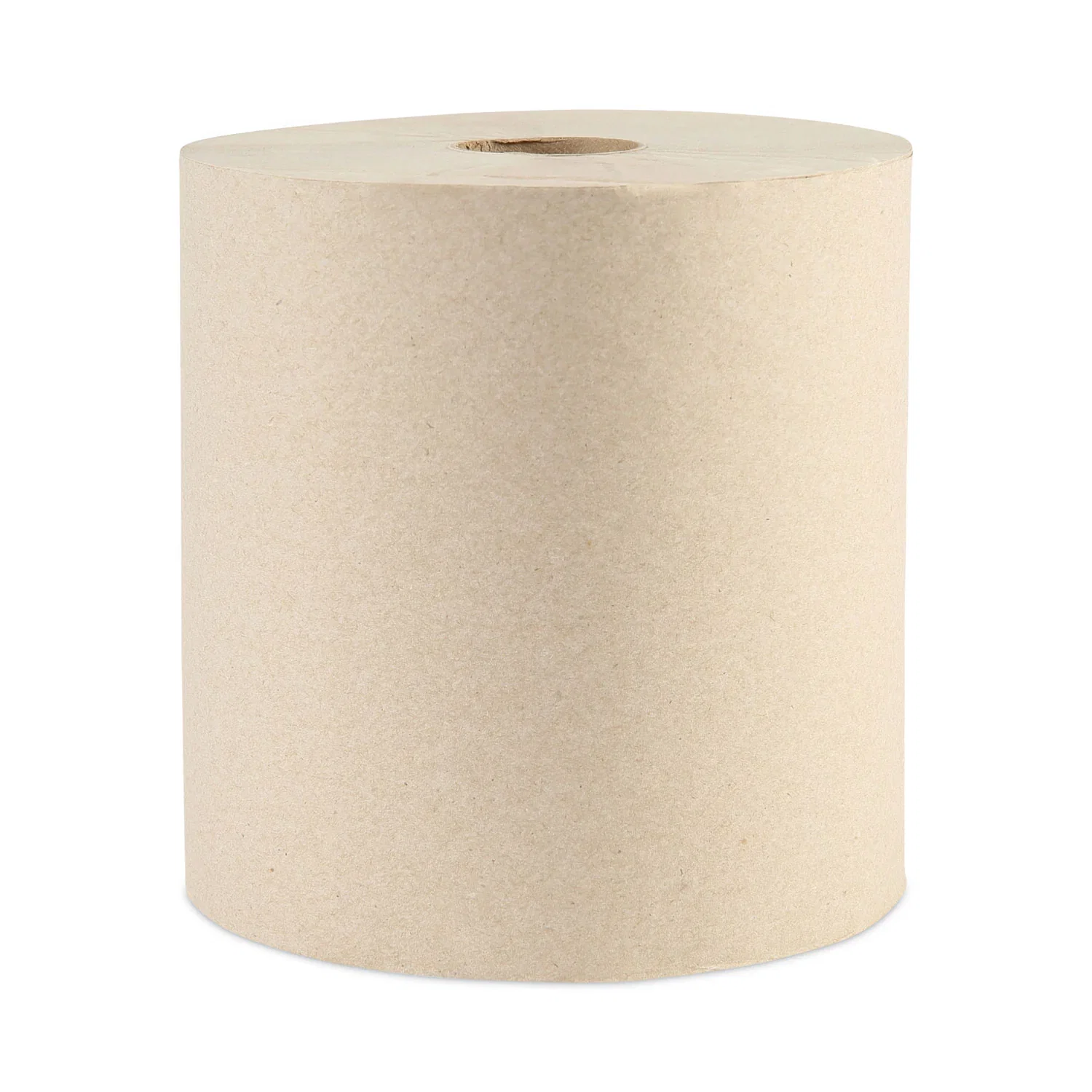Image of Boardwalk® Green Xtra Roll Towels, 1-Ply, 8" x 800 ft, Natural, 6 Rolls/Carton (BWK32GREEN)