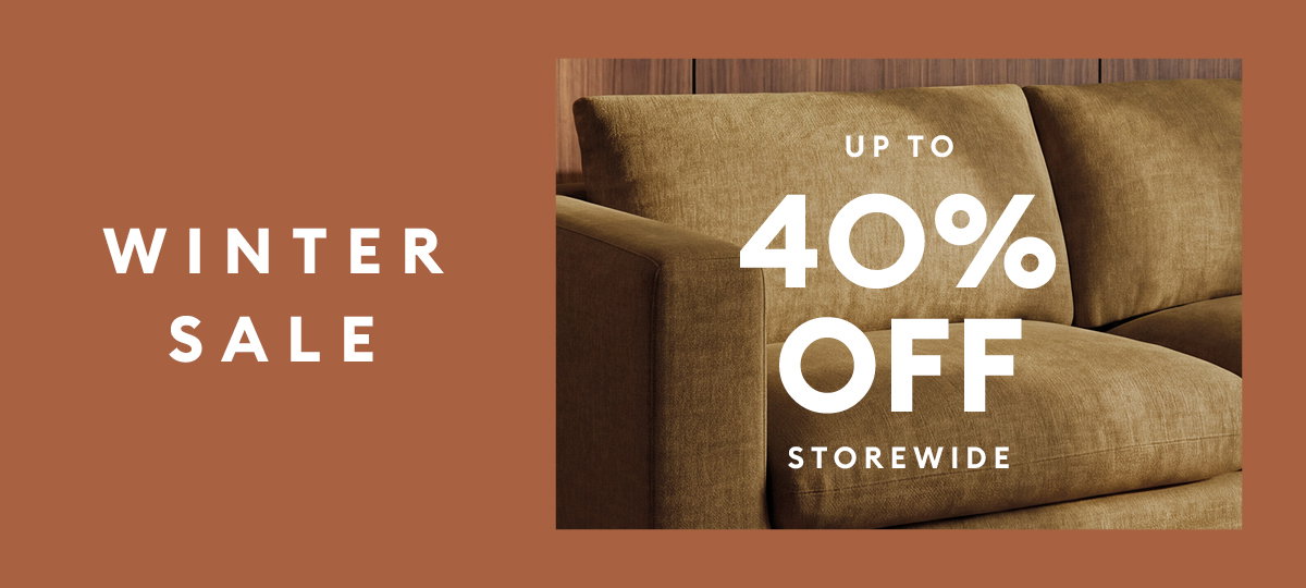 Winter Sale Up to 40% Off Storewide