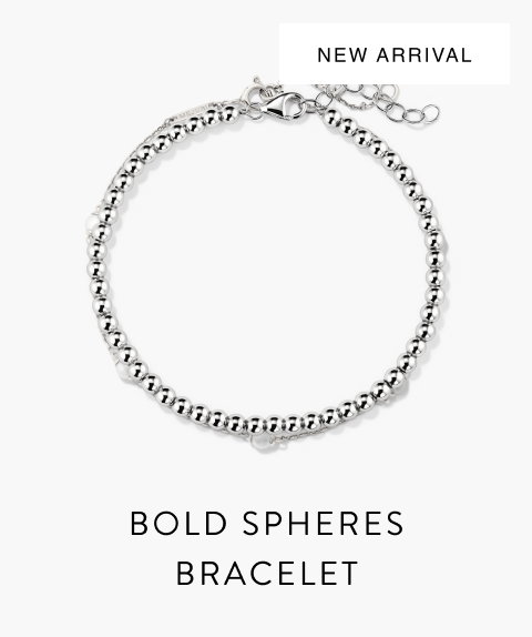Bold Spheres Bracelet.