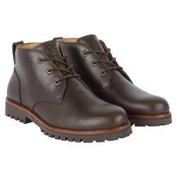 Shop Le Chameau La Chukka Cuir Chukka Boot Marron Fonce