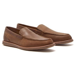 Shop Chatham Mens Braunton Leather Moccasins