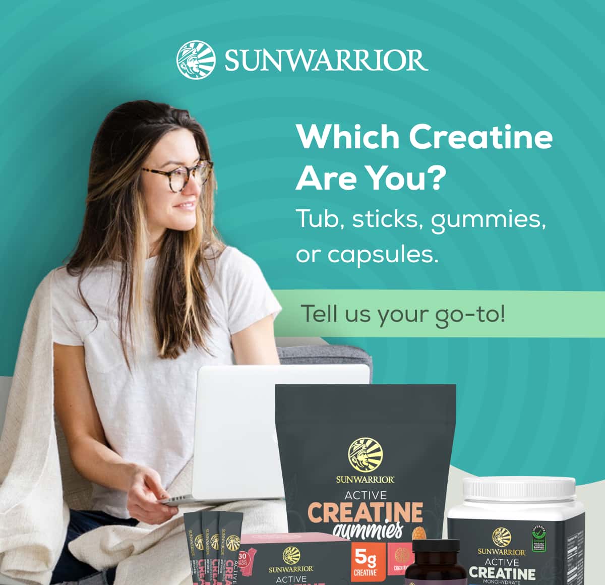 Which Creatine Are You? Tub, sticks, gummies, or capsules.  Tell us your go-to!