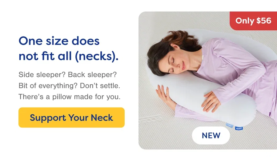 One size does not fit all (necks). Support Your Neck