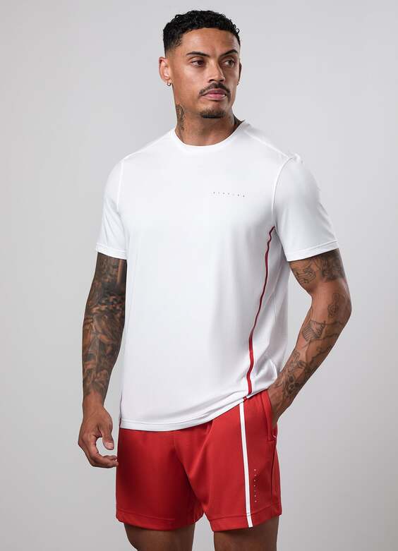 Gym King Synergy Tee - White