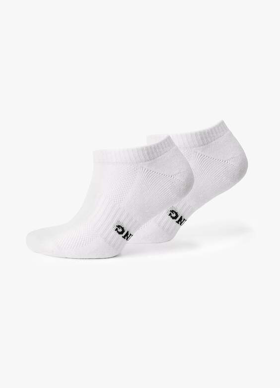 Gym King Linear Sports Sock (1PK) - White