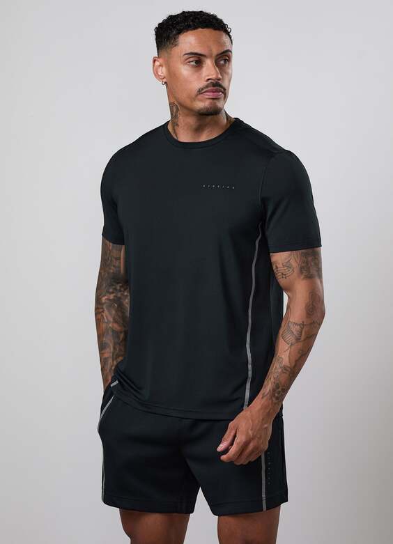 Gym King Synergy Tee - Black