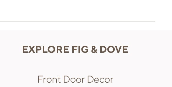 Front Door Decor