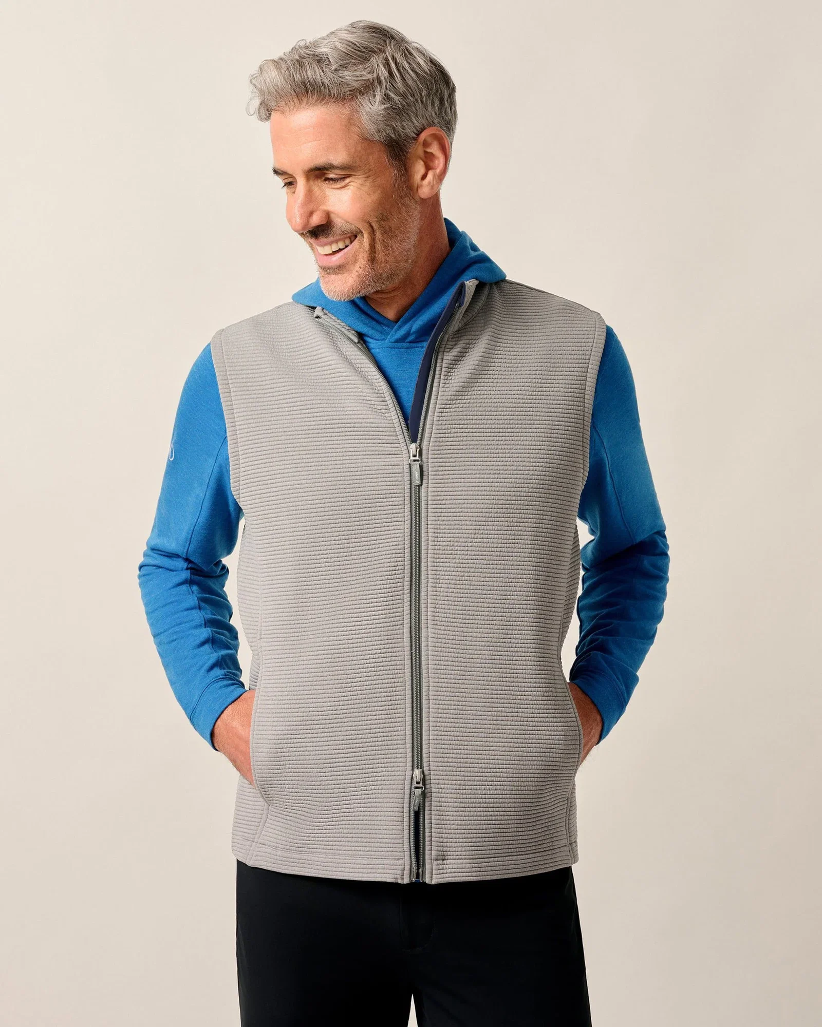 Image of Reggie Ribbed Performance Vest