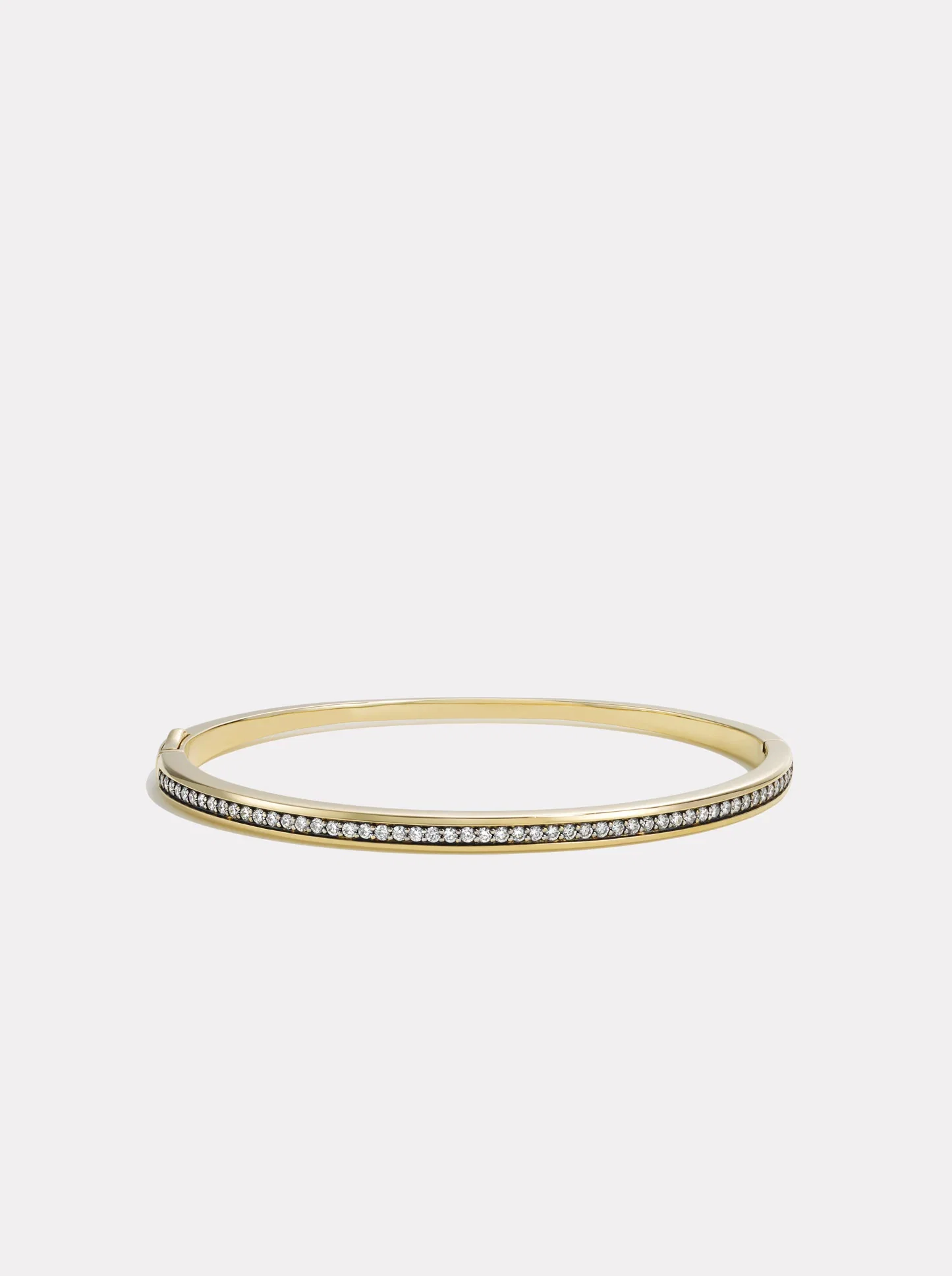 Image of Classic Diamond Bangle | Gold