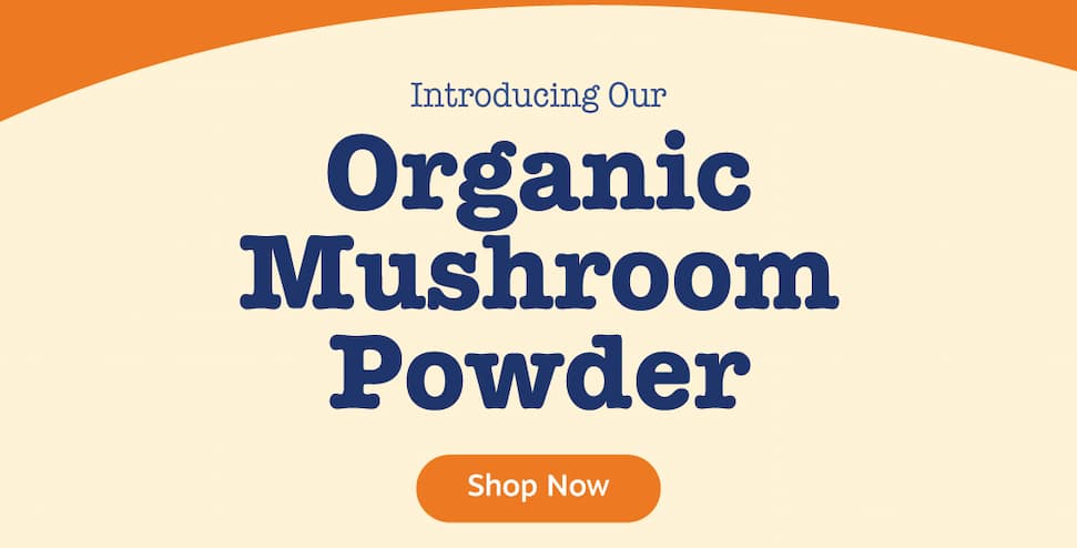 Introducing our Organic Mushroom Powder - Shop now!