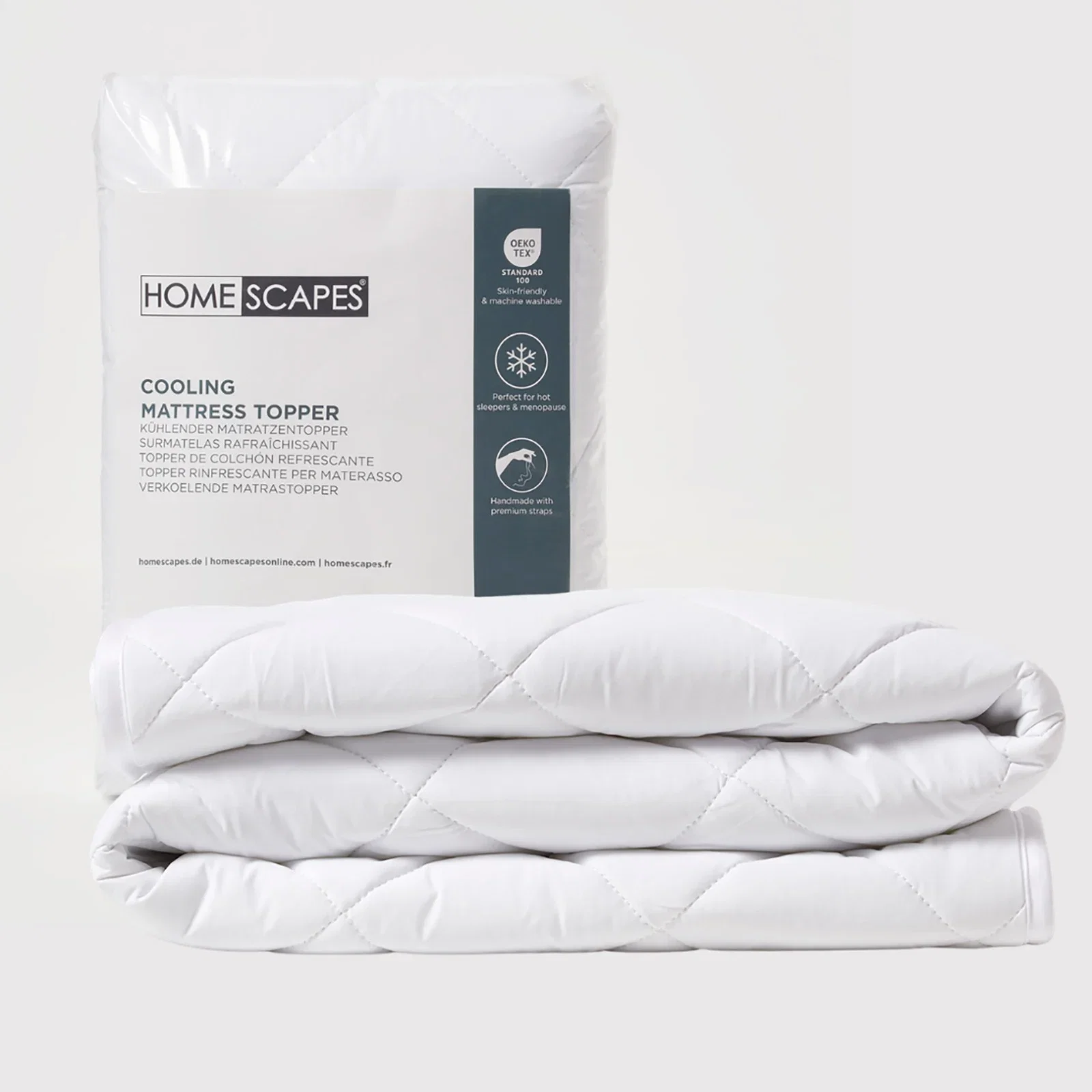 Image of Advanced Cooling Mattress Topper, Double