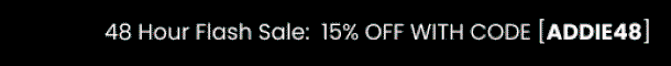 15% OFF FLASH SALE