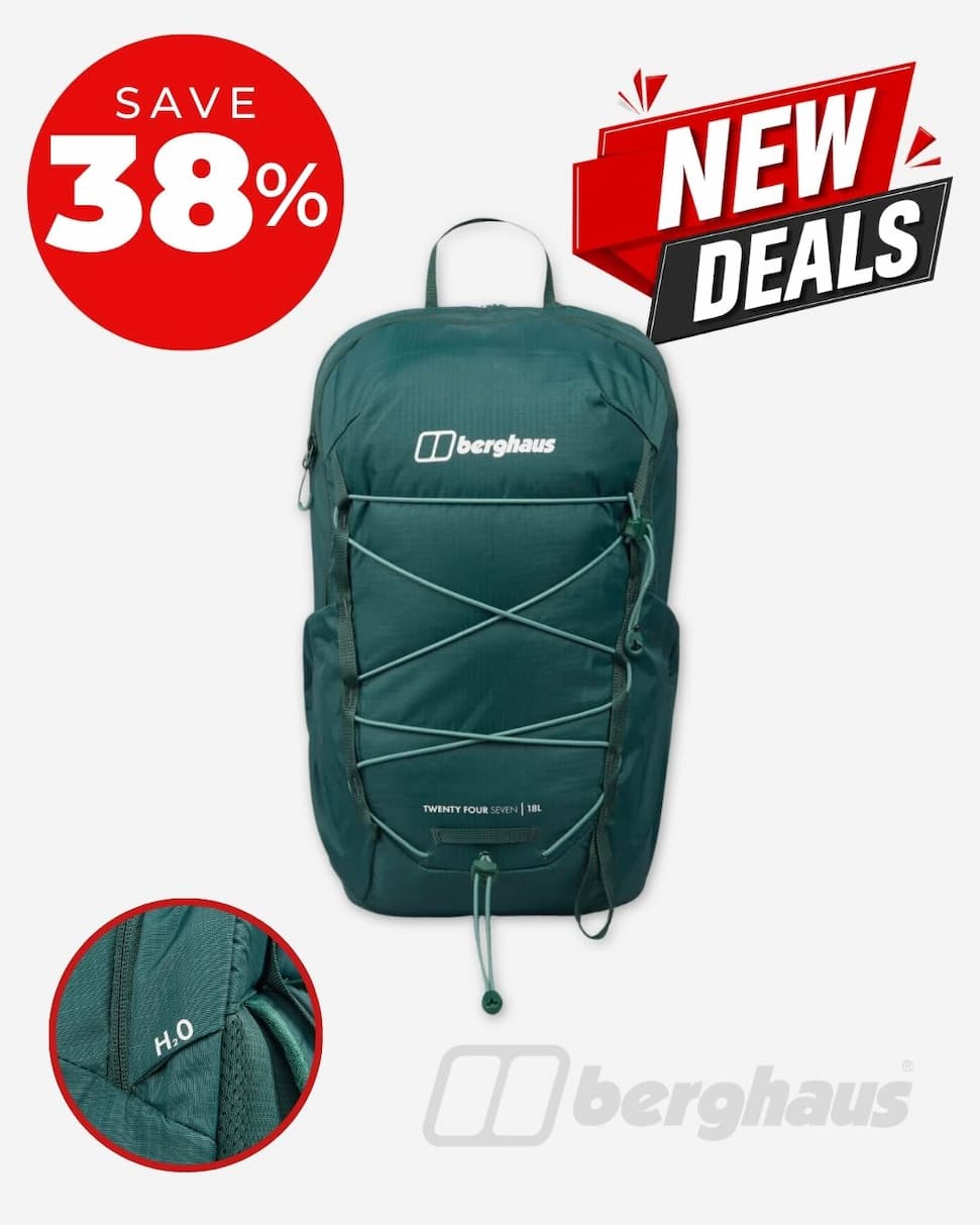 Berghaus Unisex 24/7 365 U18 Waterproof Multi Pocket 18L Rucksack