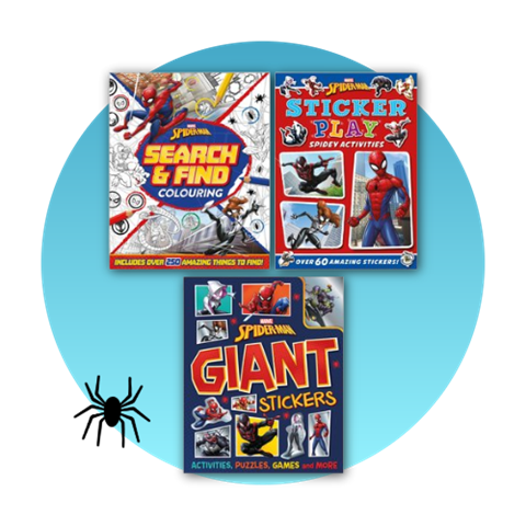 Marvel Spider-Man Activity 3 Book Set