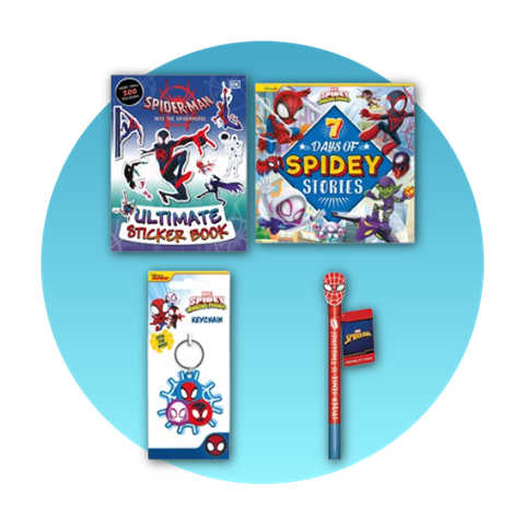 Spidey Bundle with Spinning Keyring & Pen!