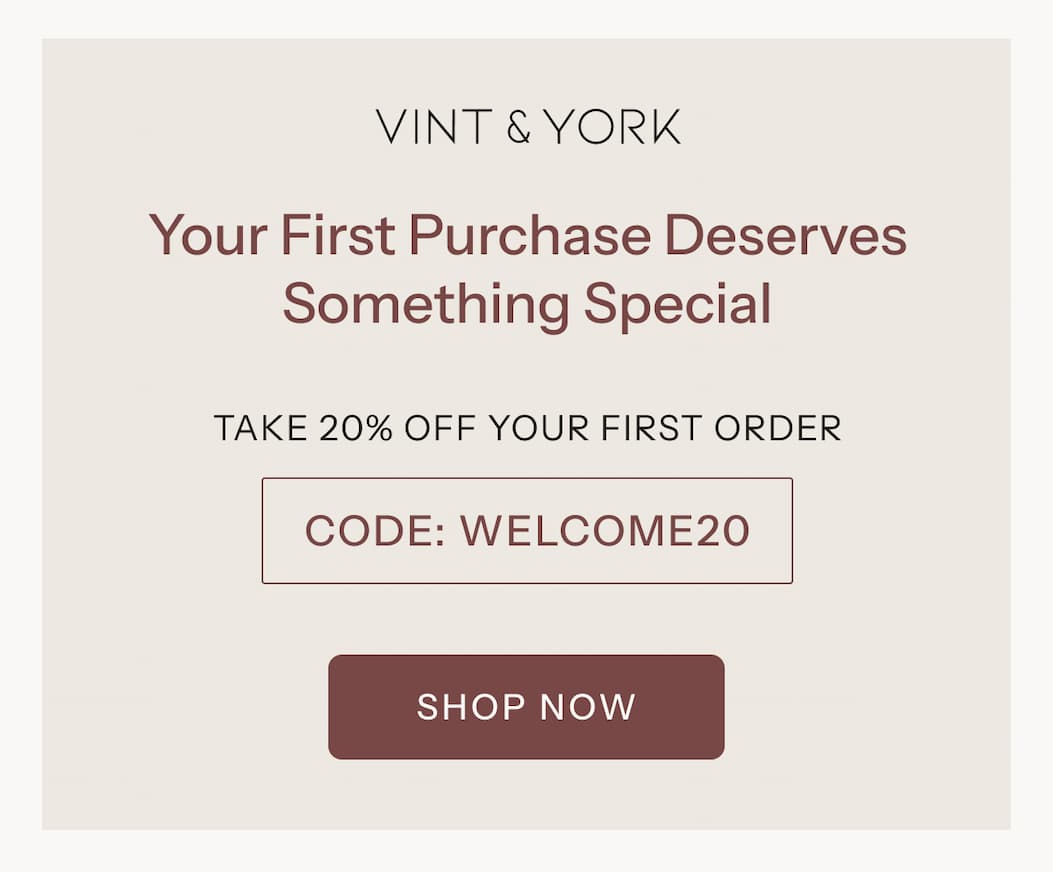 Welcome Offer