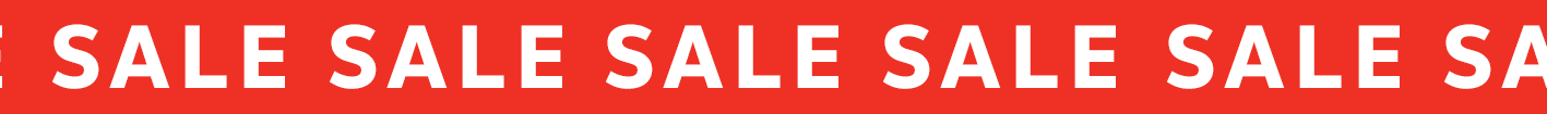 SALE NOW ON
