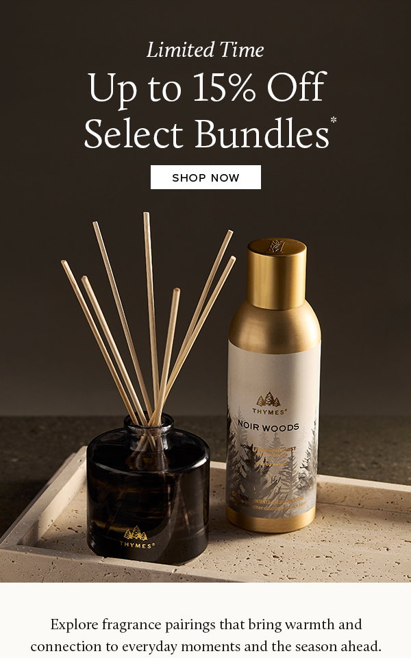 Up to 15% Off Select Bundles 