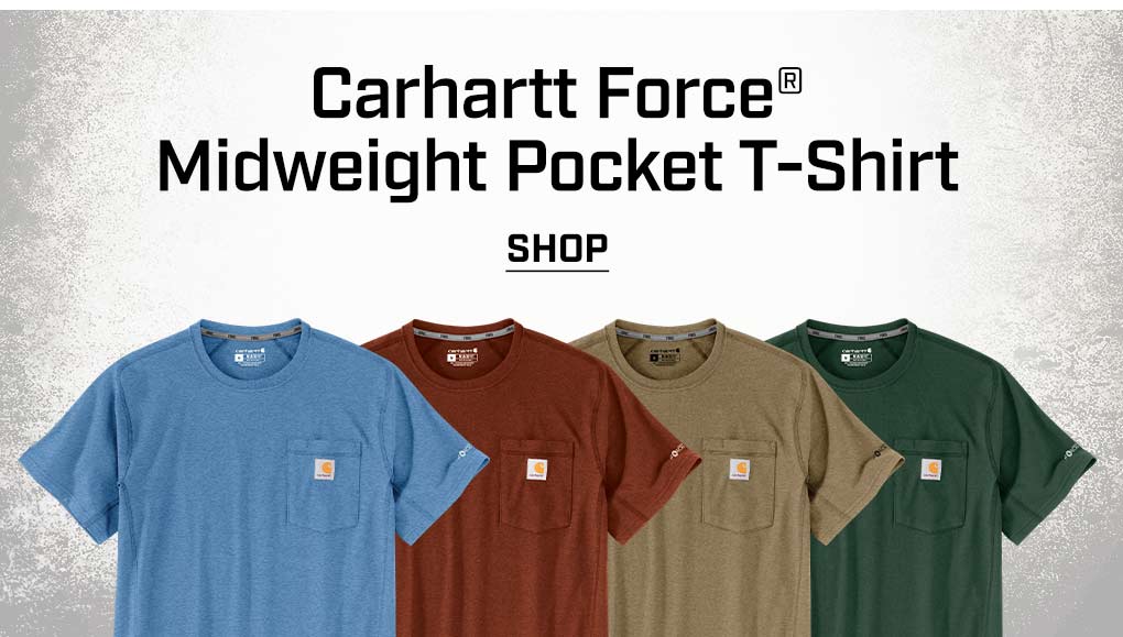 New Carhartt force t-shirt colors