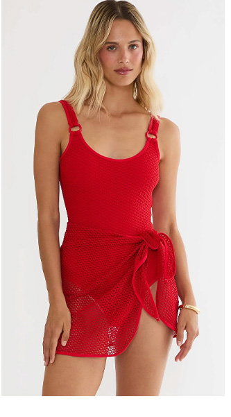 Red swim