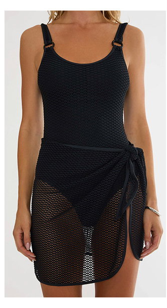 Black one piece
