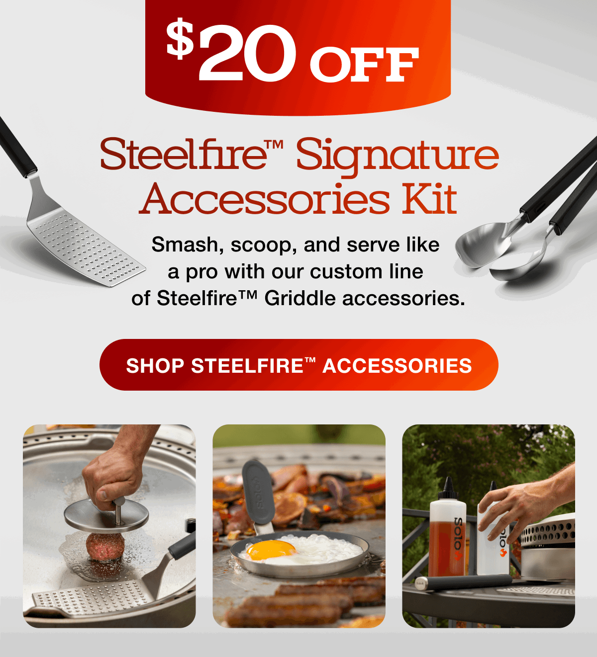 Signature Steelfire Griddle Accessories Collection
