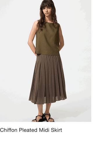 product1women0chiffon0pleated0midi0skirt