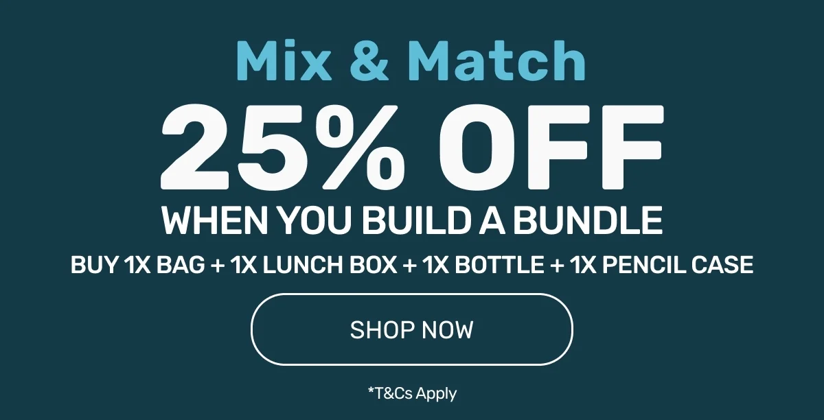 Mix & Match 25% off when you build a bundle