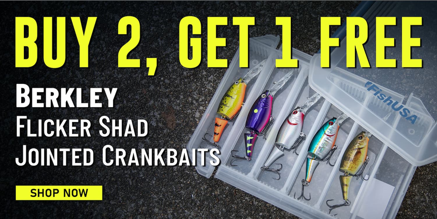 Buy 2, Get 1 Free Berkley Flicker Shad Jointed Crankbaits Shop Now