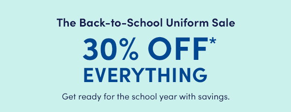 30% off everything