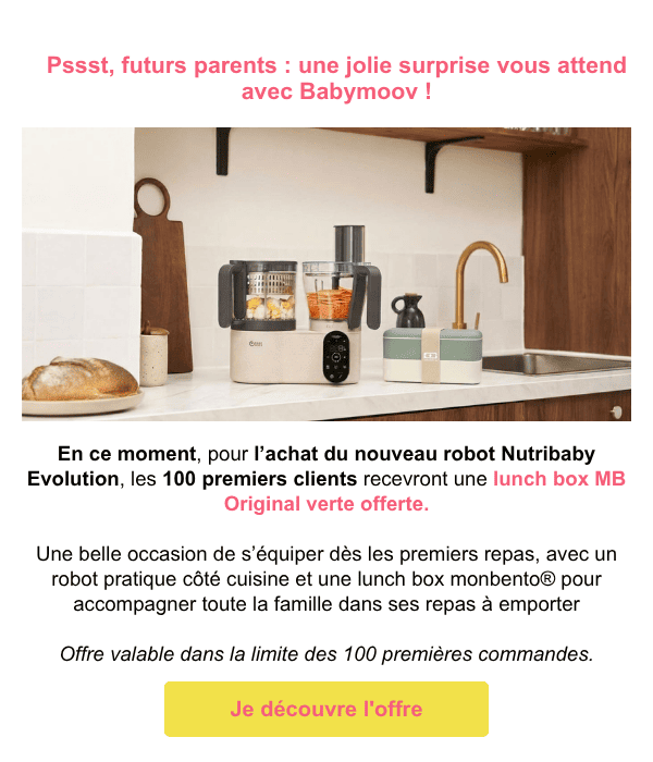 Visuel offre Babymoov