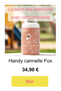 Visuel Lifestyle boîte à goûter à compartiments