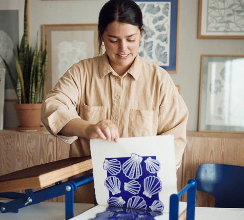 Linoleumstryk og kunstprint