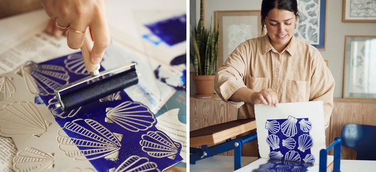 Linocut prints and art prints