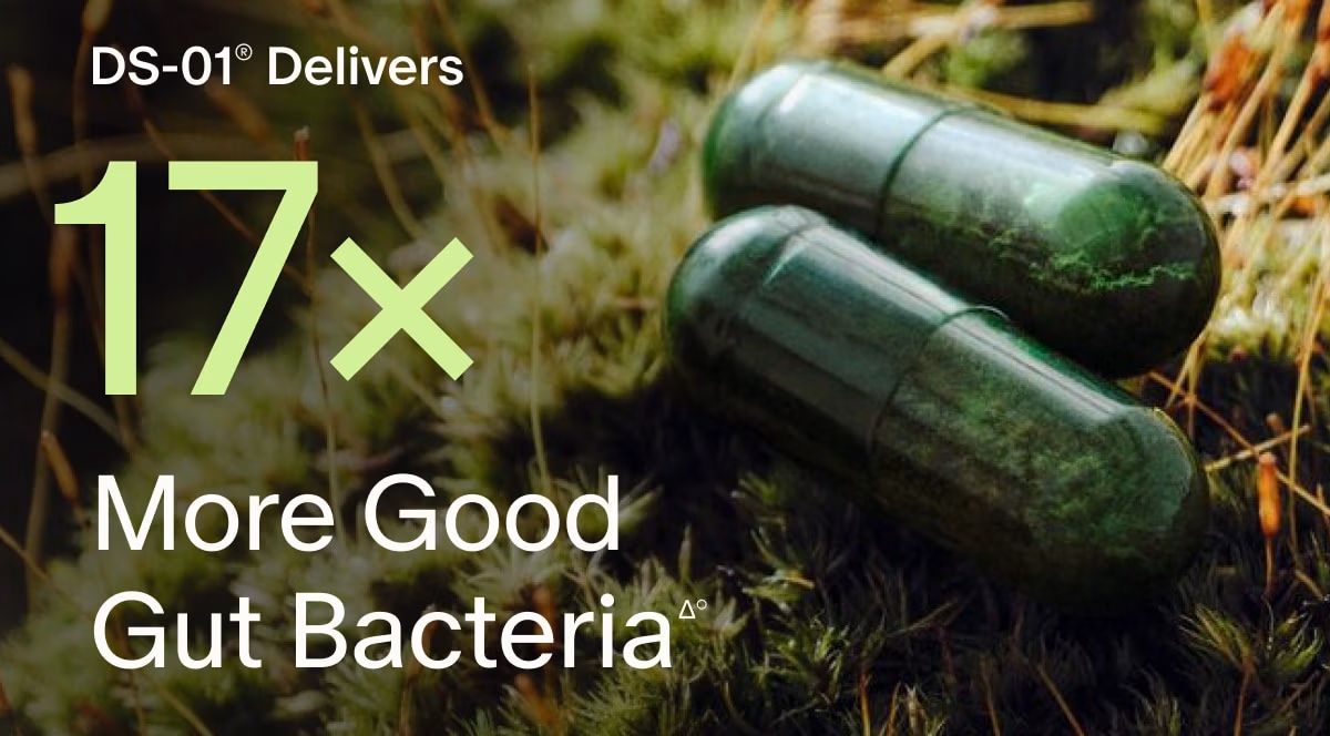 DS-01® 17× Delivers | More Good Gut BacteriaΔ°