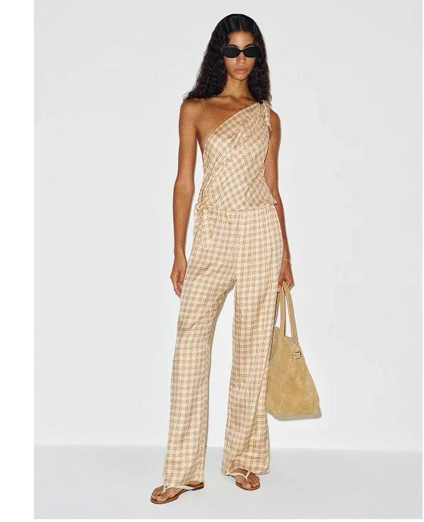 Jenni Silk Twill Jumpsuit