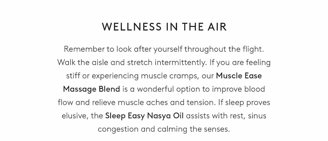 Your skin's in-flight companion