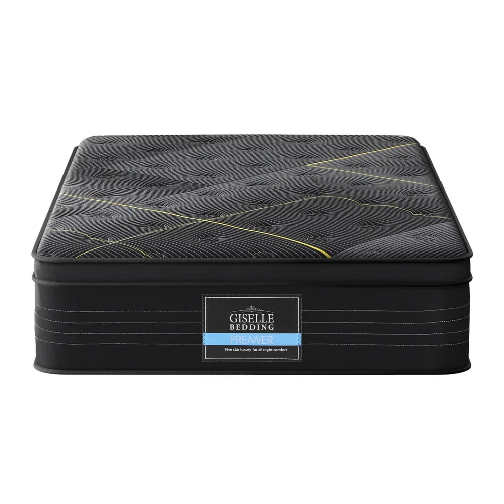 35cm Mattress King Single Bed Bamboo Pocket Firm Foam