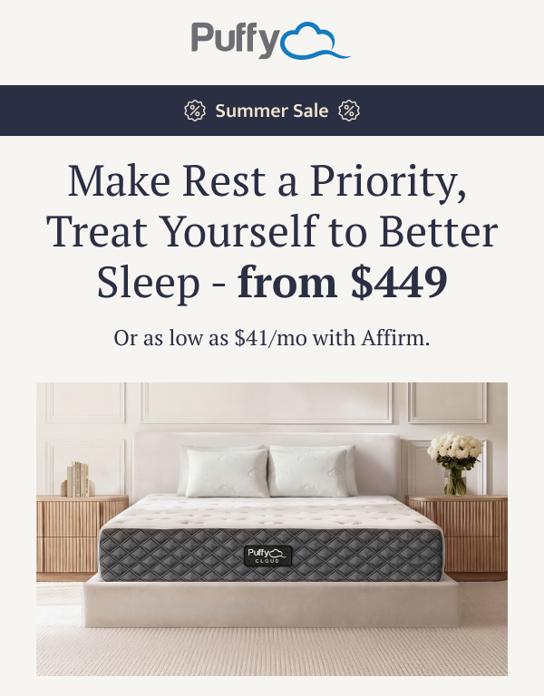 Save $1,350 on exquisite comfort with code...