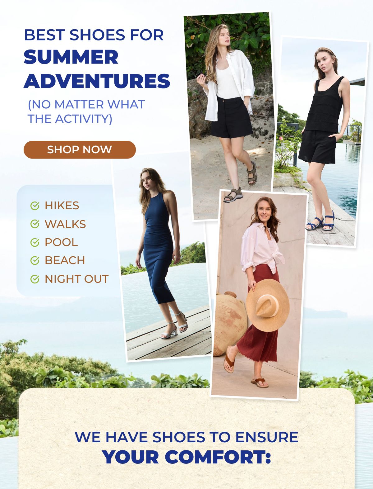 Best Shoes For Summer Adventures