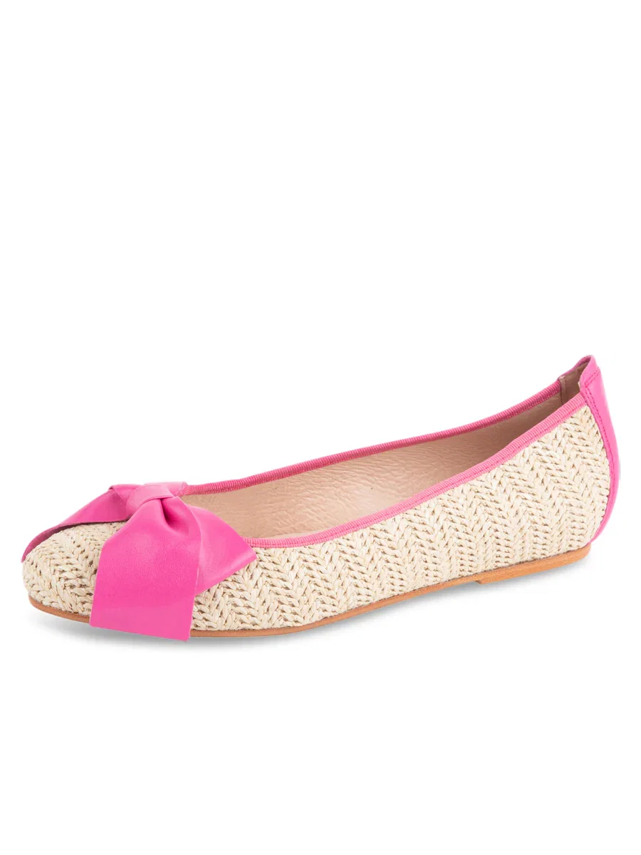 Image of St. Tropez Raffia Ballet Flat